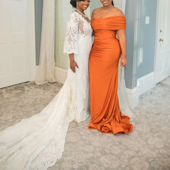 bridesmaid dresses express shipping Sale Ready-to-Ship Chiffon Bridesmaid Dress